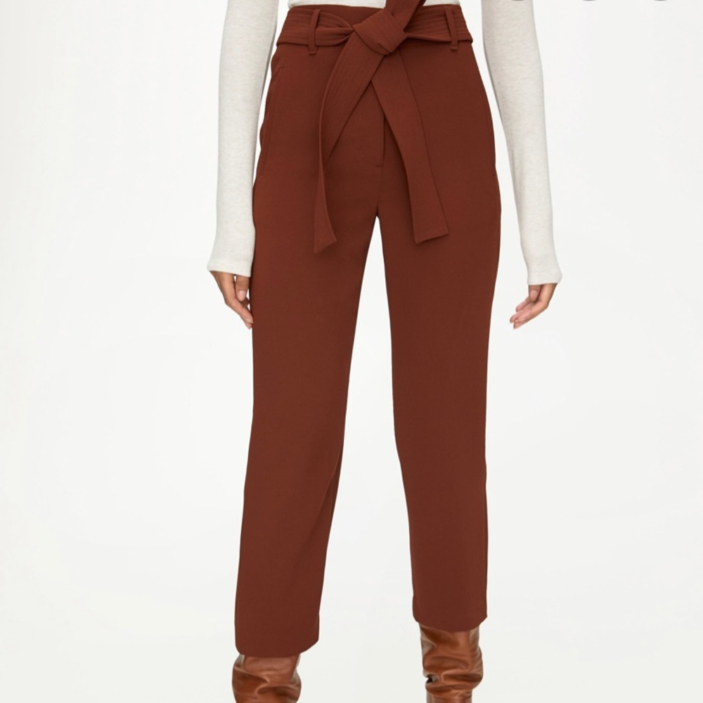 Aritzia Wilfred Tie-Front Pant